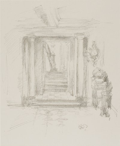 Merdiven by James Abbott McNeill Whistler