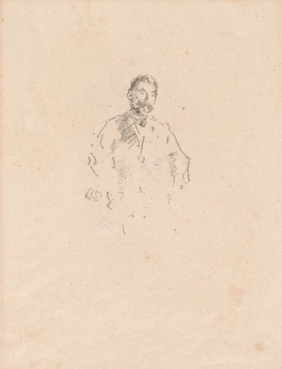Stephane Mallarme, No. 2 by James Abbott McNeill Whistler