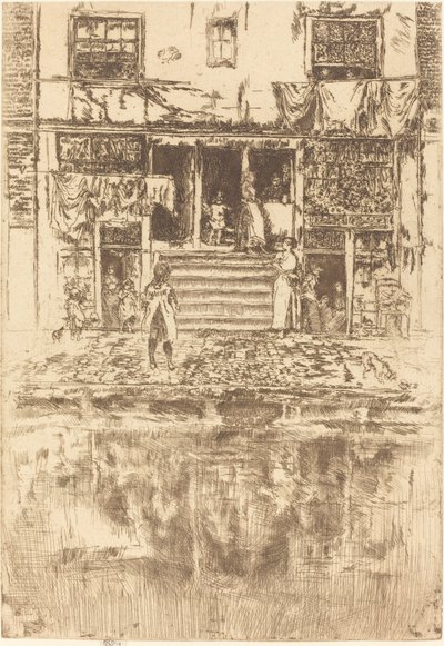 Adımlar, Amsterdam by James Abbott McNeill Whistler
