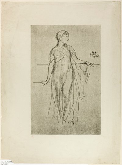 Ders çalışma by James Abbott McNeill Whistler