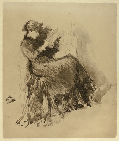Ders çalışma by James Abbott McNeill Whistler