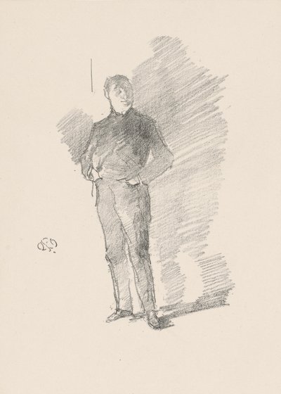 Çalışma No. 2: Bay Thomas Yolu by James Abbott McNeill Whistler