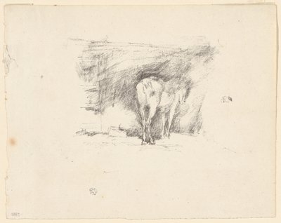 Bir Atın Çalışması by James Abbott McNeill Whistler