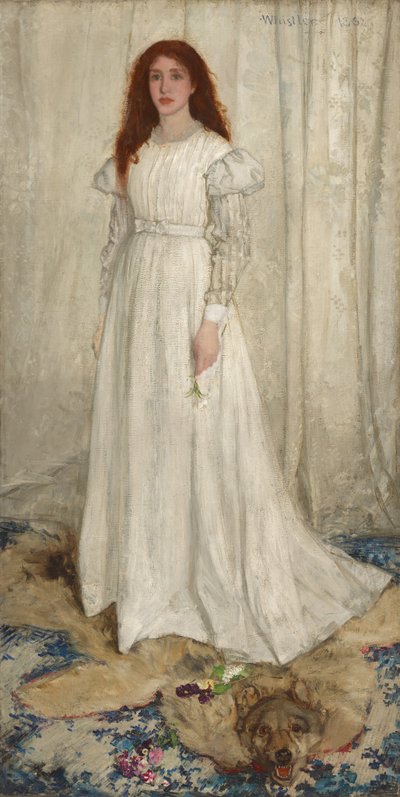 Beyaz Senfoni, No. 1: Beyaz Kız by James Abbott McNeill Whistler