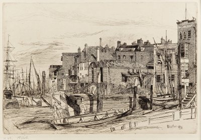 Thames Polisi by James Abbott McNeill Whistler