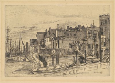 Thames Polisi by James Abbott McNeill Whistler