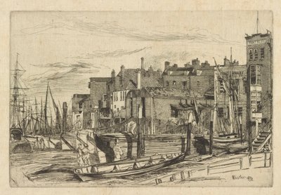 Thames Polisi by James Abbott McNeill Whistler