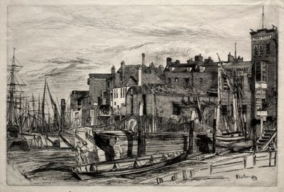 Thames Polisi by James McNeill Whistler