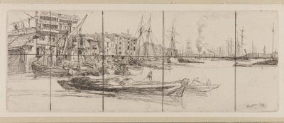 Thames Depoları by James Abbott McNeill Whistler