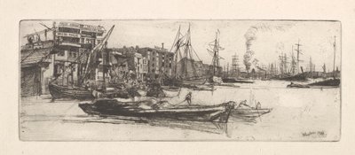 Thames Depoları by James Abbott McNeill Whistler