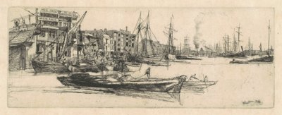 Thames Depoları by James Abbott McNeill Whistler