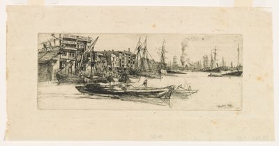 Thames Depoları by James Abbott McNeill Whistler