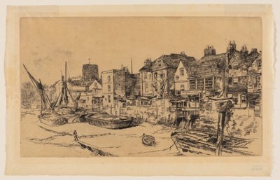 "Adem ile Havva", Eski Chelsea by James Abbott McNeill Whistler