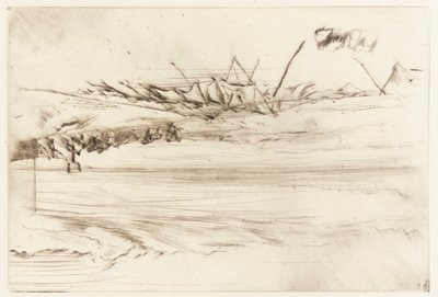 Plaj, Hastings by James Abbott McNeill Whistler