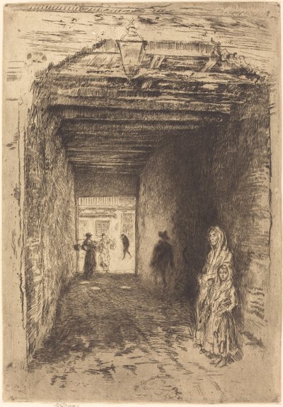 Dilenciler by James Abbott McNeill Whistler