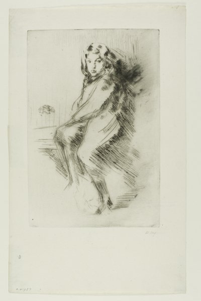 Oğlan (Charlie Hanson) by James Abbott McNeill Whistler