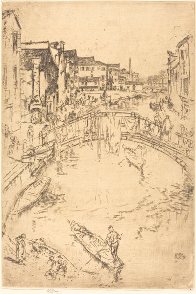 Köprü by James Abbott McNeill Whistler