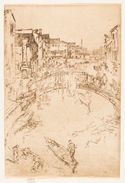 Köprü, Santa Marta by James Abbott McNeill Whistler