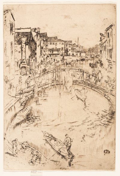 Köprü, Santa Marta by James Abbott McNeill Whistler