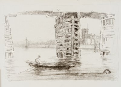 Geniş Köprü by James Abbott McNeill Whistler