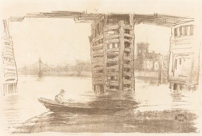 Geniş Köprü by James Abbott McNeill Whistler