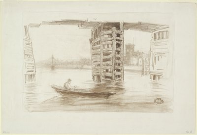 Geniş Köprü by James Abbott McNeill Whistler