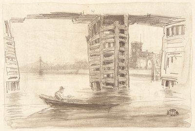 Geniş Köprü by James Abbott McNeill Whistler