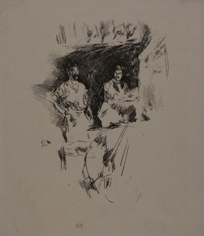 Erkek kardeşler by James Abbott McNeill Whistler