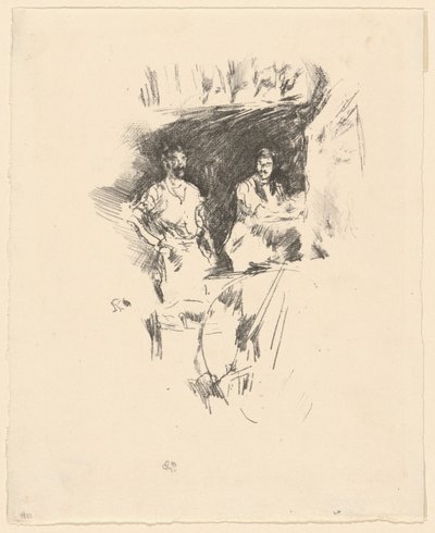 Erkek kardeşler by James Abbott McNeill Whistler