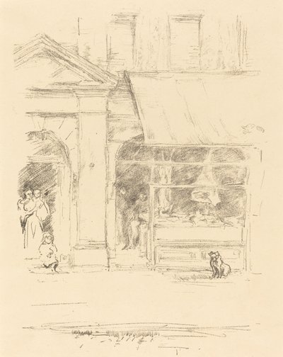 kasap köpeği by James Abbott McNeill Whistler