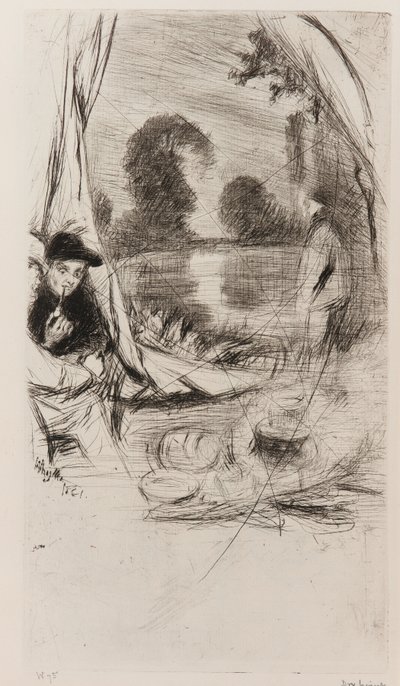 Kamp by James Abbott McNeill Whistler