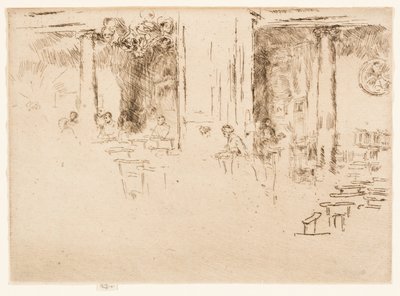 Kilise - Brüksel (Hayranlık) by James Abbott McNeill Whistler