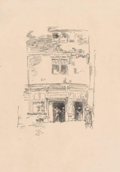Saat Yapıcılar, Paimpol by James Abbott McNeill Whistler
