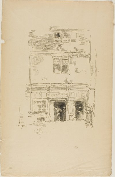 Saat Yapıcılar, Paimpol by James Abbott McNeill Whistler