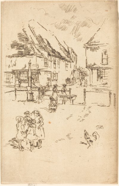 Horoz ve Pompa by James Abbott McNeill Whistler