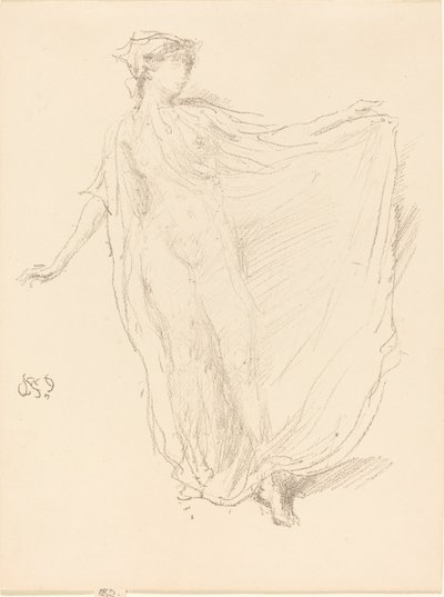 dans eden kız by James Abbott McNeill Whistler
