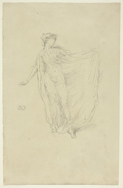 dans eden kız by James Abbott McNeill Whistler