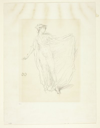 dans eden kız by James Abbott McNeill Whistler