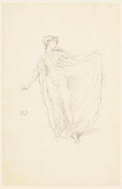 dans eden kız by James Abbott McNeill Whistler