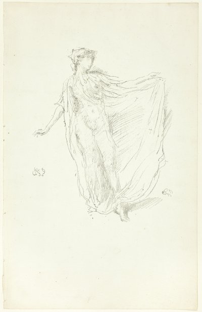 dans eden kız by James Abbott McNeill Whistler