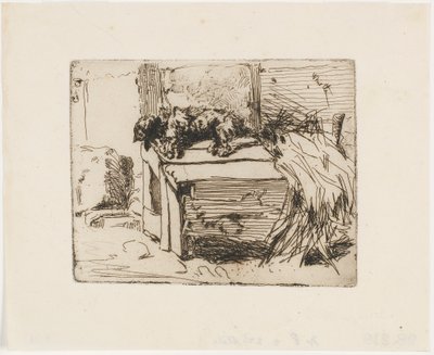 Kulübedeki Köpek by James Abbott McNeill Whistler