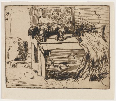 Kulübedeki Köpek by James Abbott McNeill Whistler