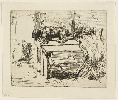 Kulübedeki Köpek by James Abbott McNeill Whistler