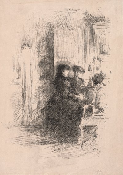 Düet by James McNeill Whistler