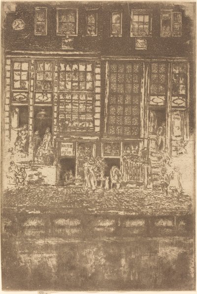 İşlemeli Perde by James Abbott McNeill Whistler