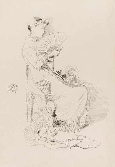 Fan by James Abbott McNeill Whistler
