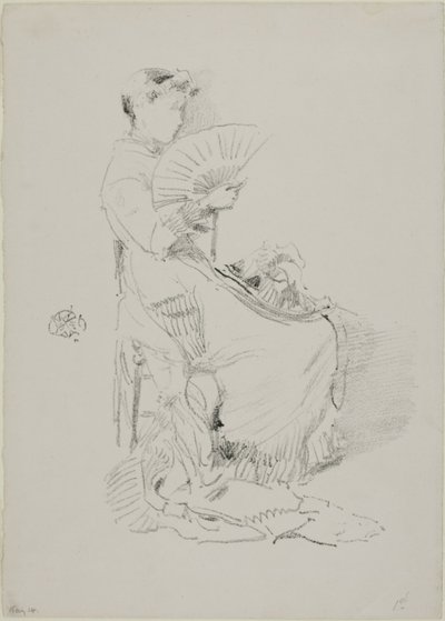 Fan by James Abbott McNeill Whistler