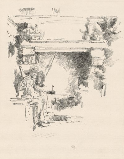 Şömine by James McNeill Whistler