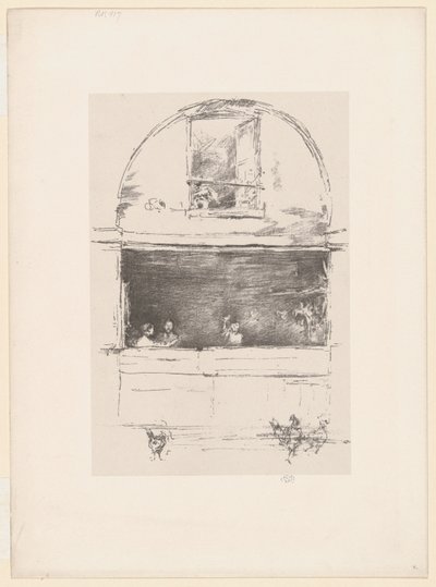 Forge, Passage du Dragon by James Abbott McNeill Whistler