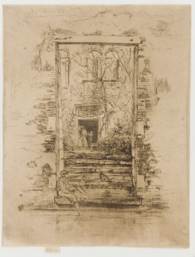 Bahçe by James Abbott McNeill Whistler
